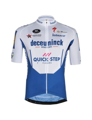 Equipación corta con tirantes DECEUNINCK QUICK-STEP para ciclistas en 2023