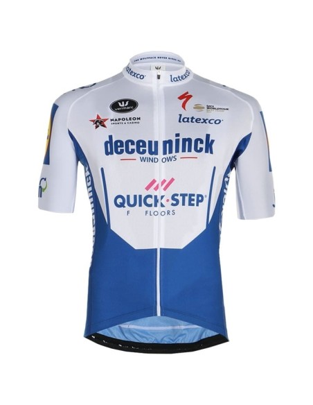 Equipación corta con tirantes DECEUNINCK QUICK-STEP para ciclistas en 2023