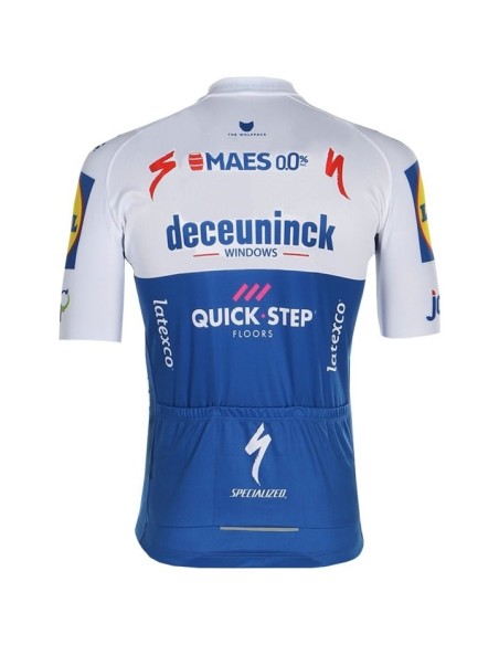Equipación corta con tirantes DECEUNINCK QUICK-STEP para ciclistas en 2023