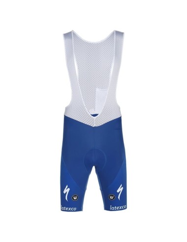 Equipación corta con tirantes DECEUNINCK QUICK-STEP para ciclistas en 2023