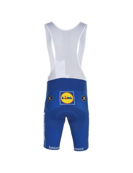 Equipación corta con tirantes DECEUNINCK QUICK-STEP para ciclistas en 2023