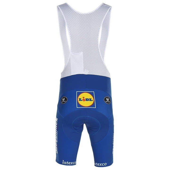 Equipación corta con tirantes DECEUNINCK QUICK-STEP para ciclistas en 2023