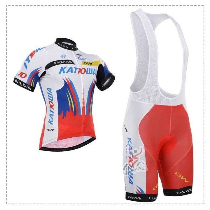 Equipación de Ciclismo Katusha: Conjunto Corto para Tu Aventura en 2023