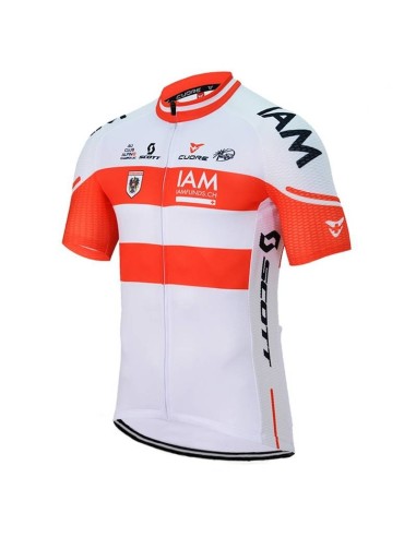Equipación corta con tirantes IAM para ciclistas en 2023 a buen precio