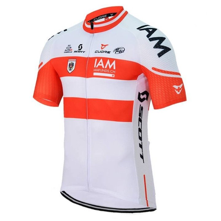 Equipación corta con tirantes IAM para ciclistas en 2023 a buen precio