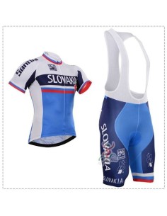 Equipación de Ciclismo de Verano Slovakia para Estar Cómodo y Fresco