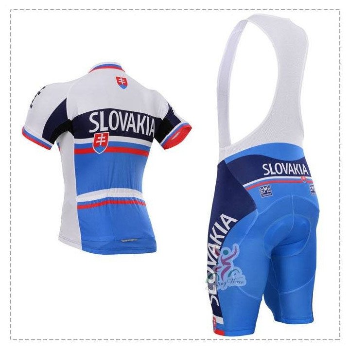 Equipación de Ciclismo de Verano Slovakia para Estar Cómodo y Fresco