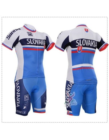 Equipación de Ciclismo de Verano Slovakia para Estar Cómodo y Fresco