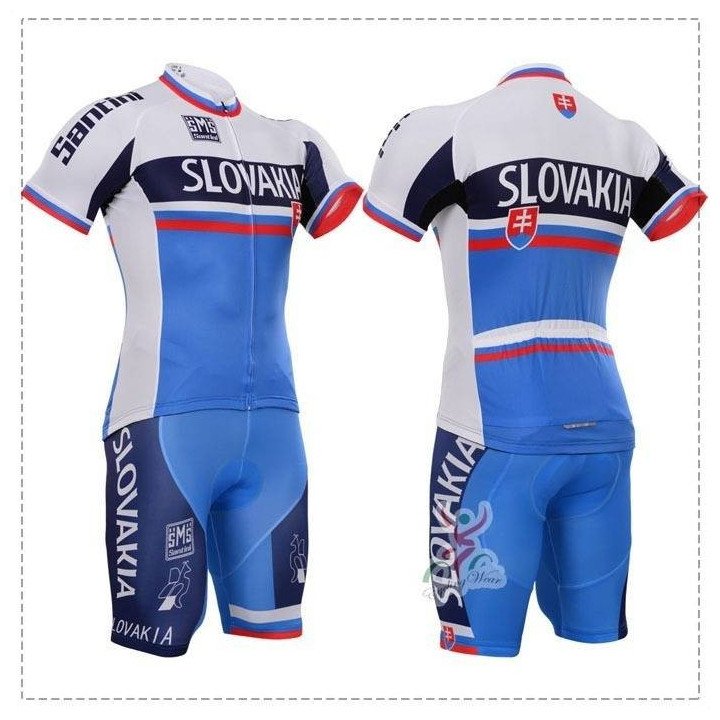 Equipación de Ciclismo de Verano Slovakia para Estar Cómodo y Fresco