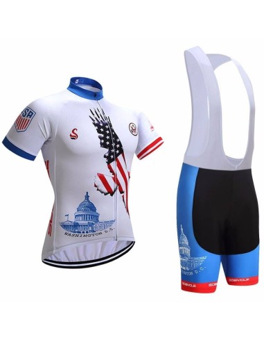 Conjunto de Ciclismo de Verano USA al Mejor Precio