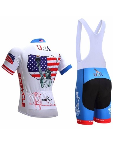 Conjunto de Ciclismo de Verano USA al Mejor Precio