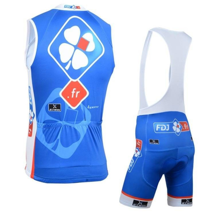 Equipación de Ciclismo Sin Mangas y Con Tirantes para Estar Cómodo