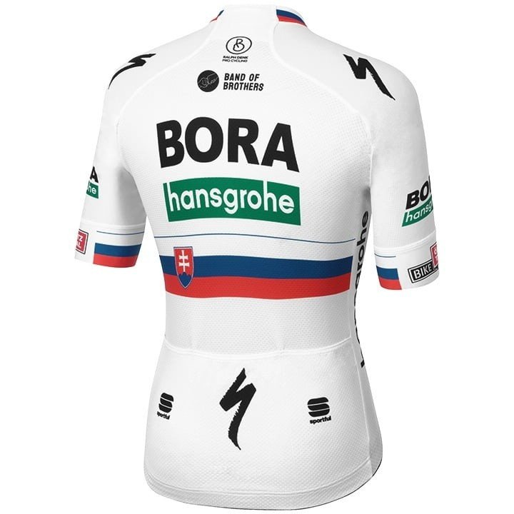Equipación corta BORA hansgrohe para ciclistas Slovakos 2023