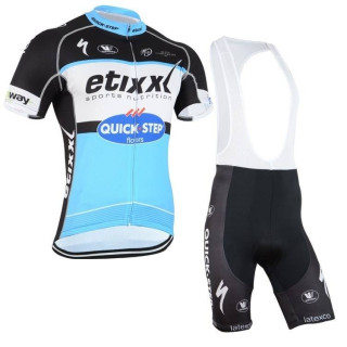 Equipación Ciclista Quick Step de Verano: Conjunto Corto para Pedalear Con Estilo
