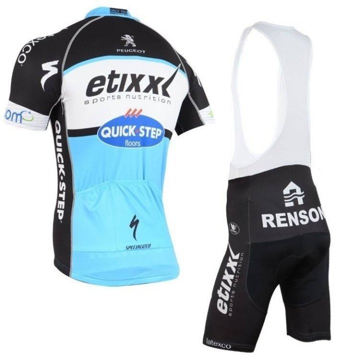 Equipación Ciclista Quick Step de Verano: Conjunto Corto para Pedalear Con Estilo