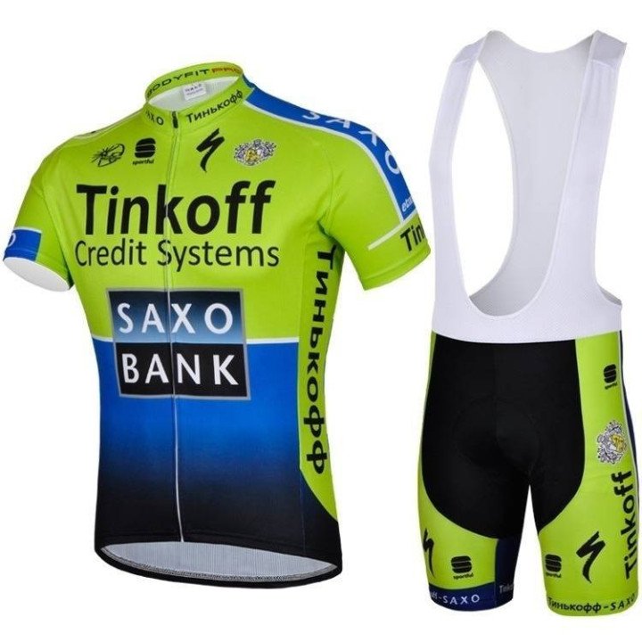 Equipación de Ciclismo de Verano Saxo Bank a Buen Precio