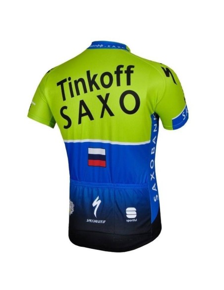 Equipación de Ciclismo de Verano Saxo Bank a Buen Precio