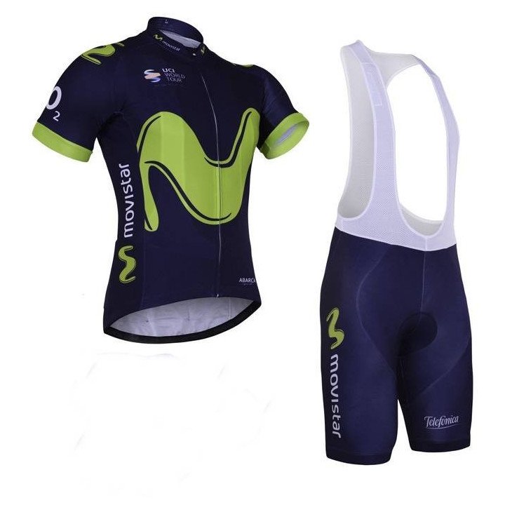 Equipación Ciclista de Verano Movistar: Conjunto Corto Ideal para tus Rutas