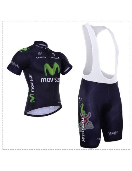 Equipación de Ciclismo Corto Movistar 2023 a Buen Precio