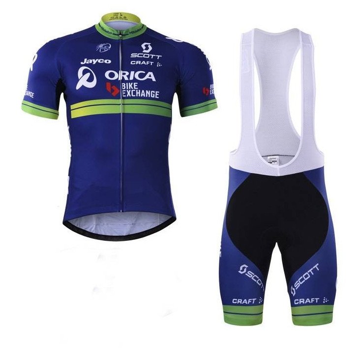 Equipación Corta de Ciclismo Orica Greenedge para Disfrutar al Máximo