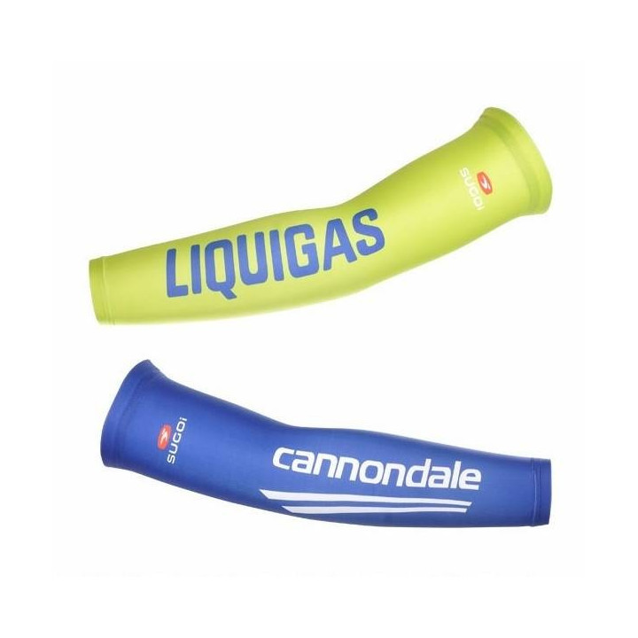 Manguitos de ciclismo Liquigas, tu aliado para el sol y el sudor