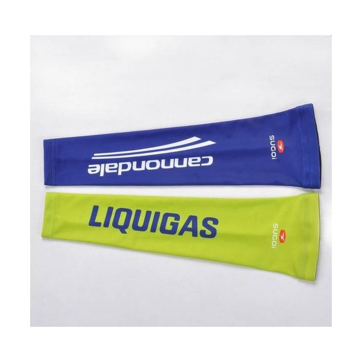 Manguitos de ciclismo Liquigas, tu aliado para el sol y el sudor