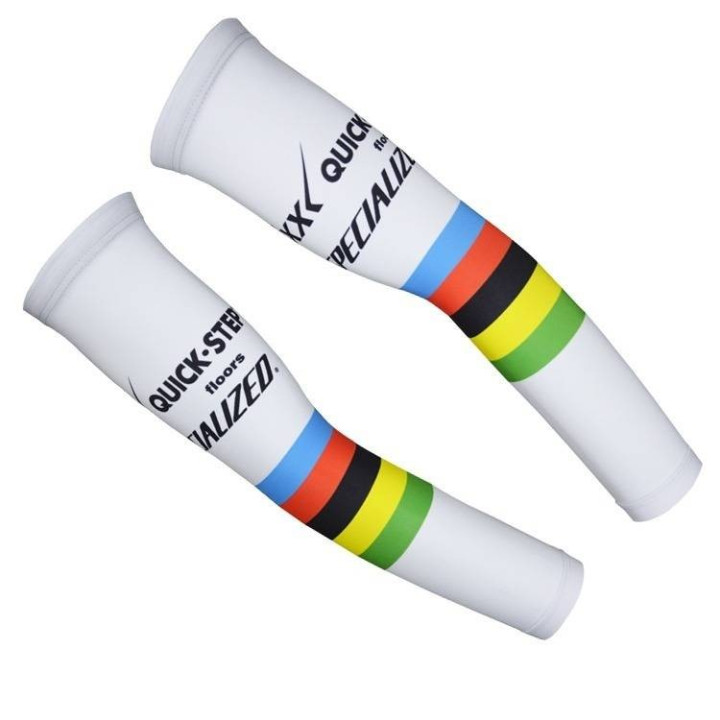 Manguitos de Ciclismo Quick Step para protegerte del sol y el sudor