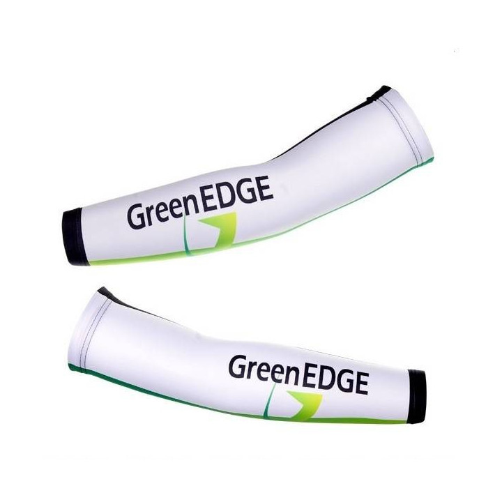 Manguitos de ciclismo Greenedge para protegerte del sol y el sudor