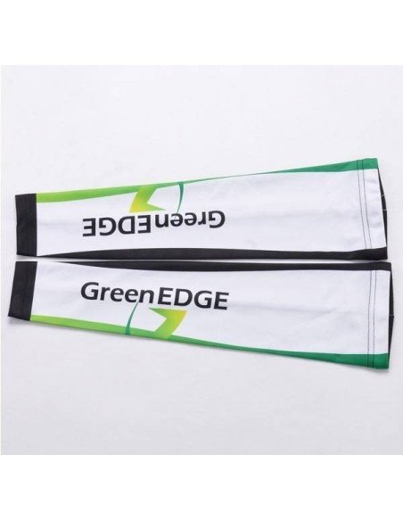 Manguitos de ciclismo Greenedge para protegerte del sol y el sudor