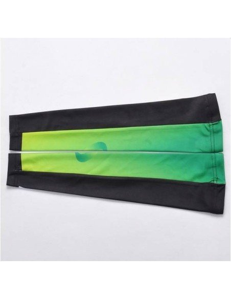 Manguitos de ciclismo Greenedge para protegerte del sol y el sudor