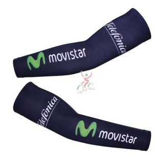 Manguitos de ciclismo Movistar para cuidar tu piel y mantenerte fresco