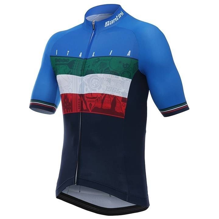 Maillot corto de ciclismo Italia: comodidad y estilo para tus rutas