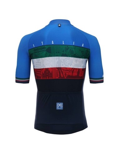 Maillot corto de ciclismo Italia: comodidad y estilo para tus rutas