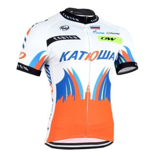 Maillot corto Katusha: comodidad y estilo para tus rutas en bici