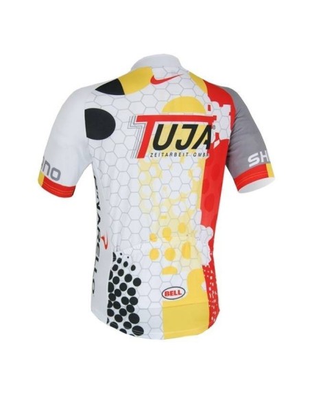 Maillot corto de ciclismo cómodo y fresco para cualquier día