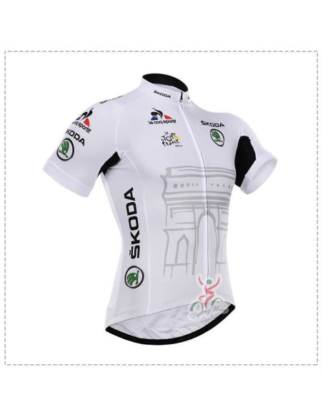 Camiseta Corta Tour de Francia para Ciclismo, cómoda y fresca