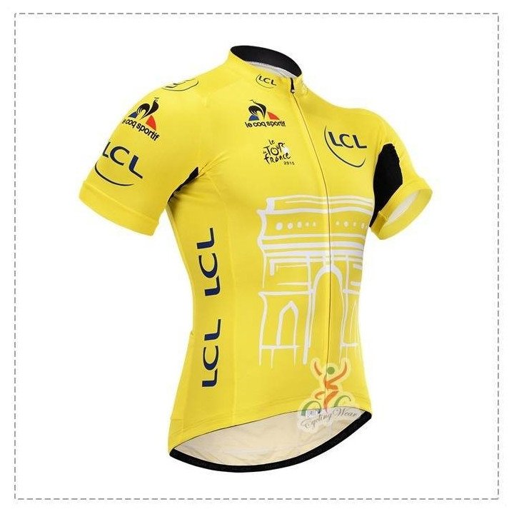 Maillot corto para disfrutar del Tour de Francia en bicicleta