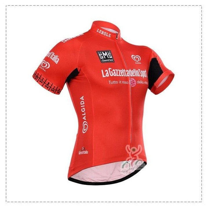 Maillot corto de ciclismo ideal para el Tour de Italia