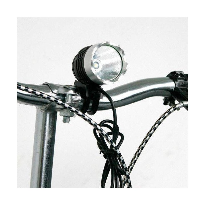 Linterna CREE XM-L T6 LED 1800 lúmenes, ideal para tu bici y más