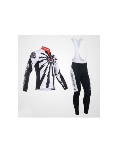 Ropa de ciclismo de invierno con tirantes para estar cómodo y abrigado