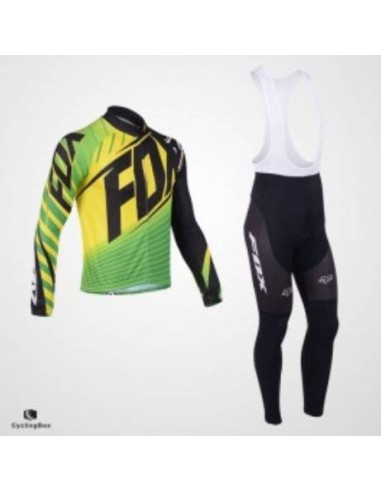 Ropa de ciclismo de invierno con tirantes FOX para estar cómodo en tus rutas