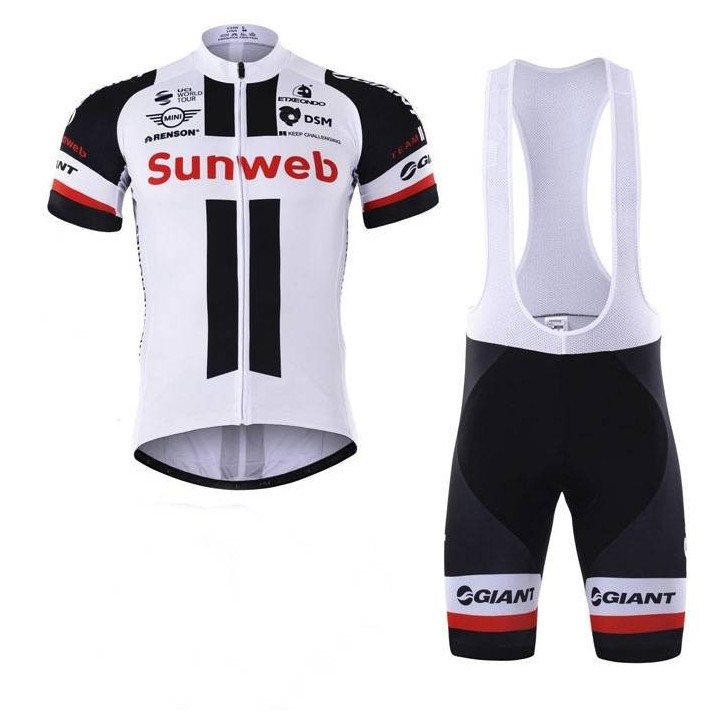Ropa de ciclismo de verano con tirantes Sunweb para disfrutar al máximo