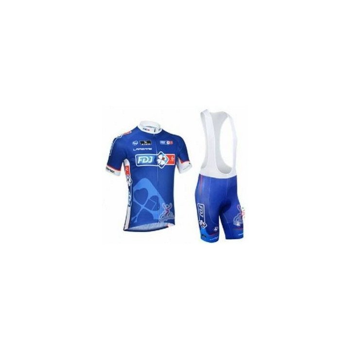 Ropa de ciclismo de verano con tirantes FDJ a buen precio