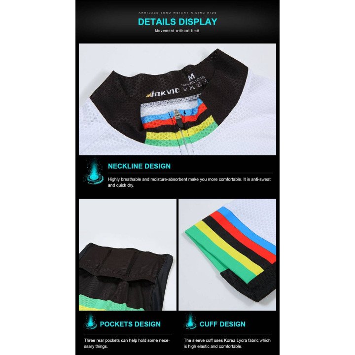 Ropa de ciclismo de verano Jokvie: confort y estilo para tus rutas