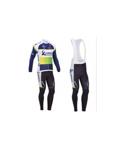 Ropa de ciclismo de invierno con tirantes GreenEDGE para estar cómodo en tus rutas