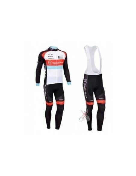 Ropa de ciclismo de invierno con tirantes Radioshack para estar cómodo en tus rutas