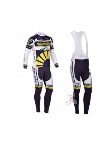 Ropa de ciclismo de invierno con tirantes para estar cómodo en tus rutas