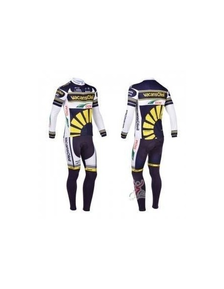 Ropa de ciclismo de invierno con tirantes para estar cómodo en tus rutas