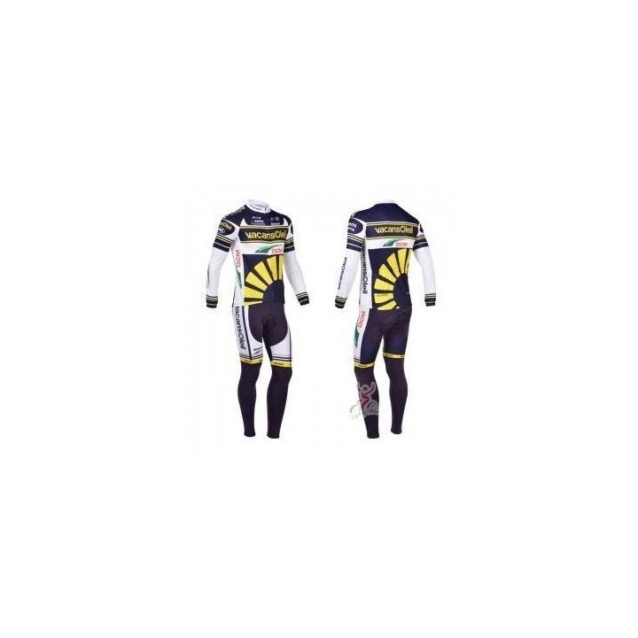 Ropa de ciclismo de invierno con tirantes para estar cómodo en tus rutas