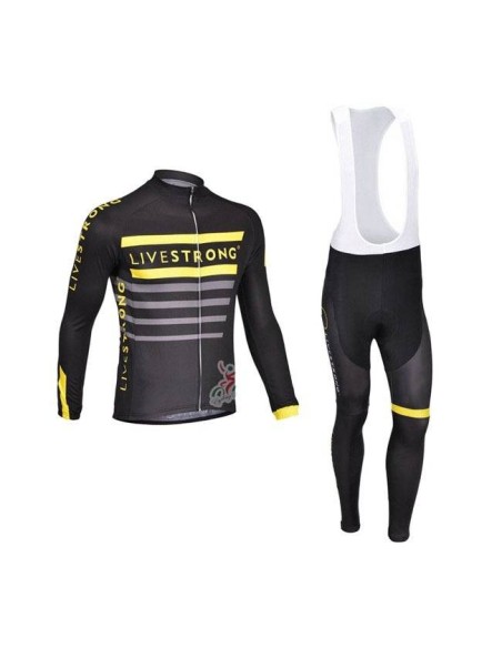 Ropa de Ciclismo de Invierno Con Tirantes Livestrong: Confort y Estilo para tus Entrenamientos